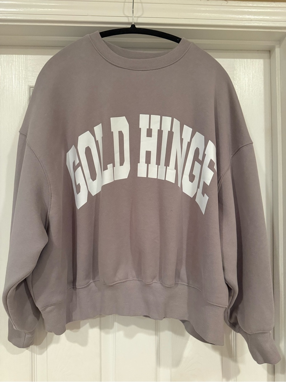Gold Hinge sweatshirt